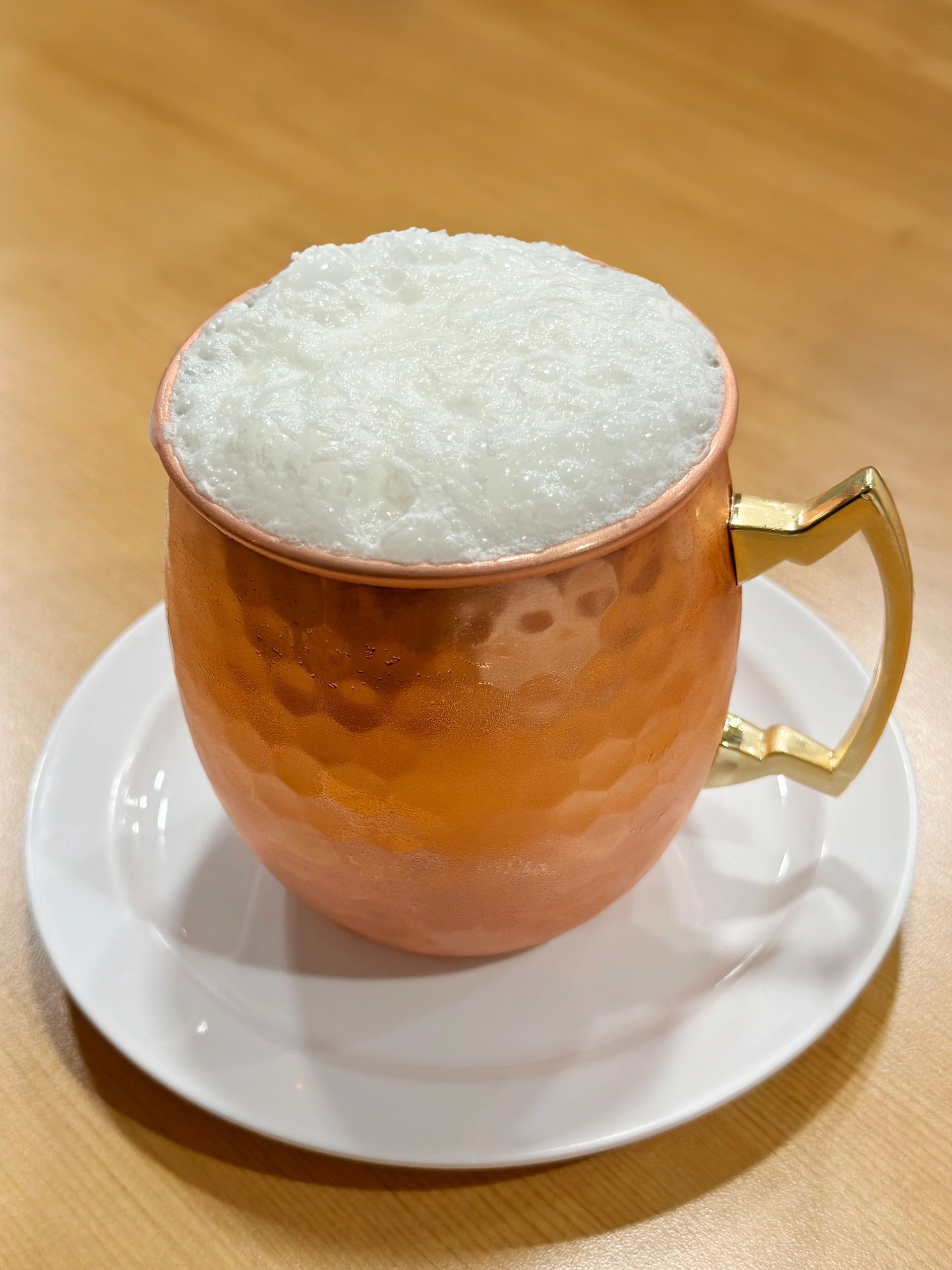 Refreshing yogurt drink representing customer delight